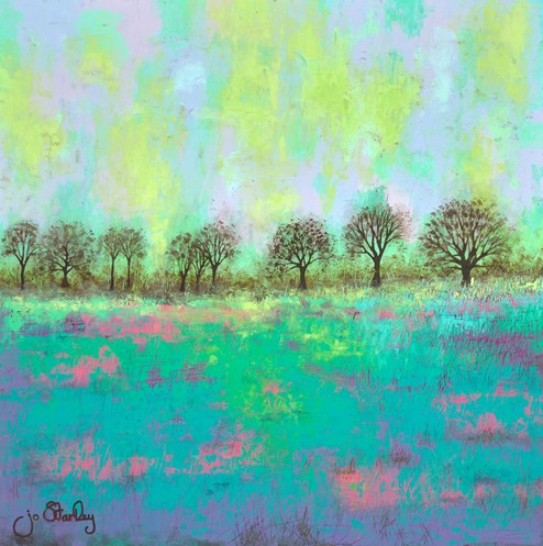 Field of Dreams by Jo Starkey - Original Painting on Board